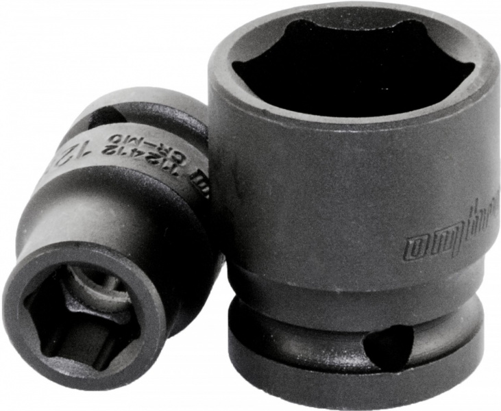 Головка торцевая ударная 1/2"DR 18 мм 112418 OMBRA