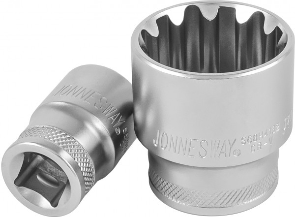 Головка торцевая SUPER TECH 3/8"DR 17 мм 21/32" S68H3117 Jonnesway