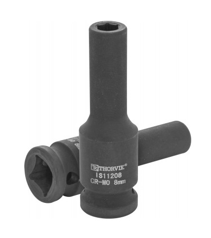 Головка торцевая ударная глубокая 1/2"DR 20 мм IS11220 Thorvik