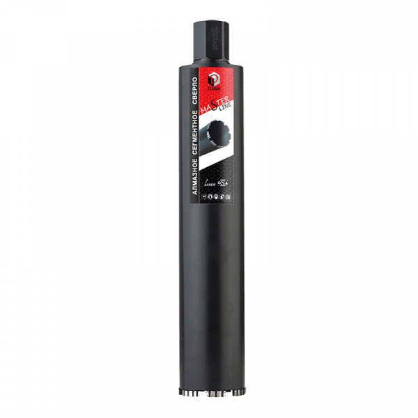 Сверло алмазное сегментное САМС 25x400х4x1,1/4UNC Master Line DIAM